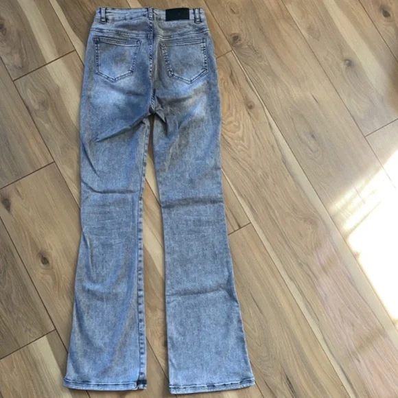 Fitjeans Flared - Heavy Washed Grey - Picture 8 of 13